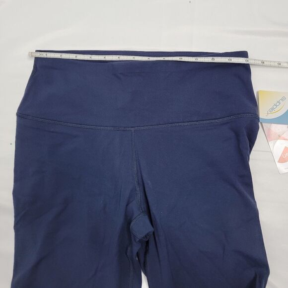 NWT 90 DEGREE blue high waist power flex yoga legging L - Picture 8 of 10